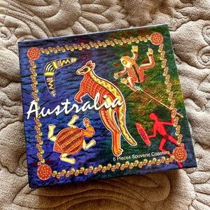 Australia 6 Souvenir Coasters